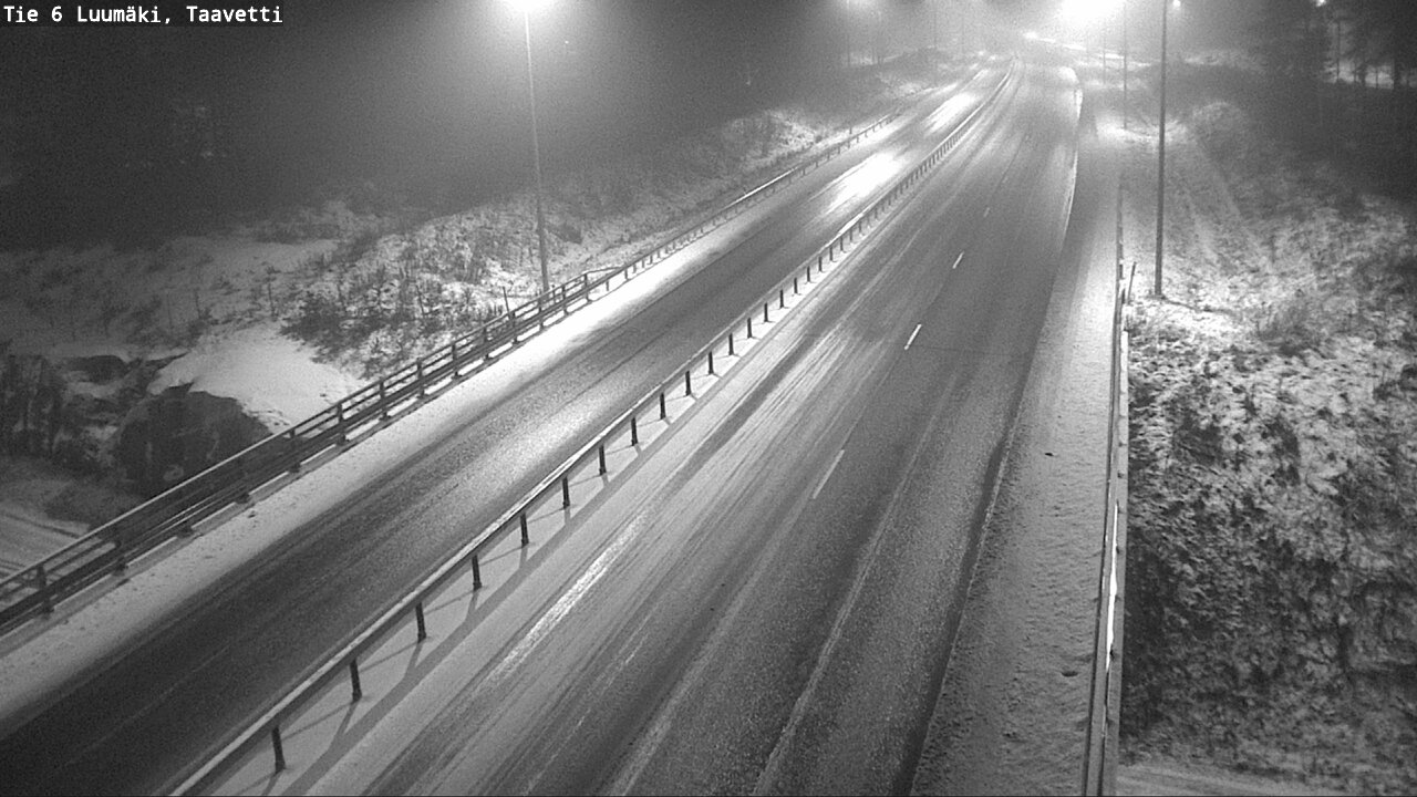 Weather Camera Image Road 6 Luumäki, Taavetti, Luumäki, Etelä-Karjala