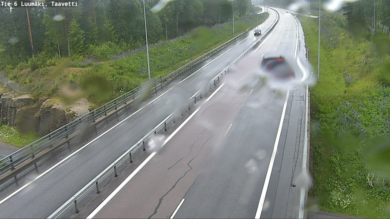 Weather Camera Image Väg 6 Luumäki, Taavetti, Luumäki, Etelä-Karjala