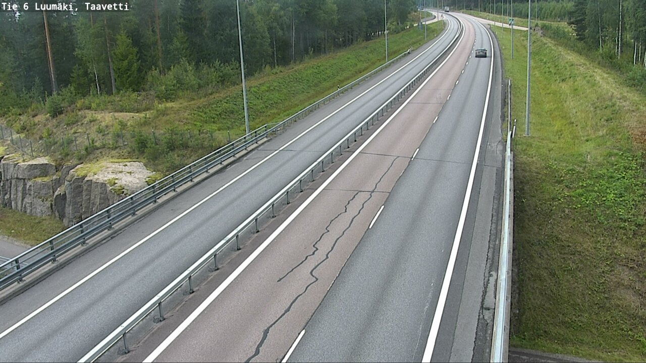 Kelikamerat Kuva Tie 6 Luumäki, Taavetti, Luumäki, Etelä-Karjala
