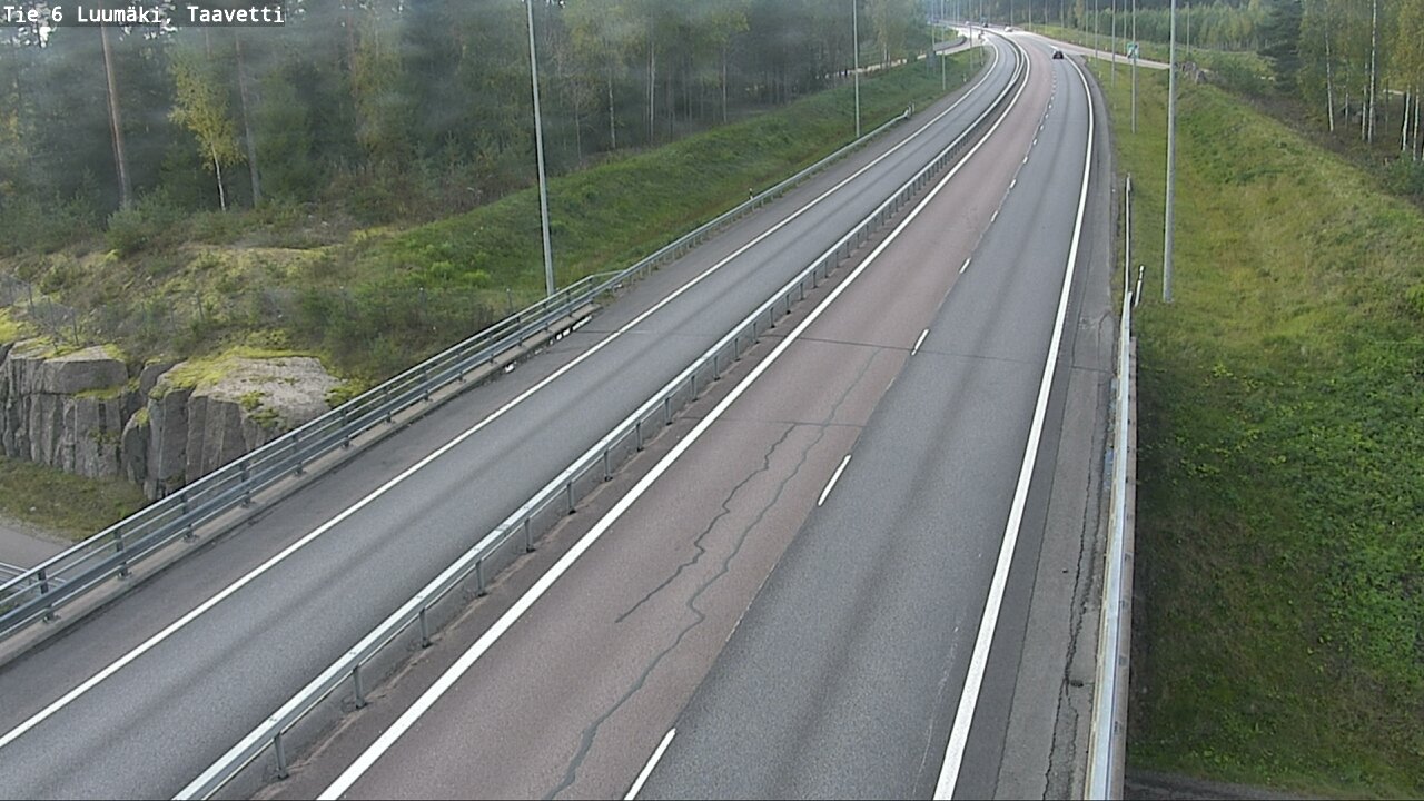 Weather Camera Image Väg 6 Luumäki, Taavetti, Luumäki, Etelä-Karjala