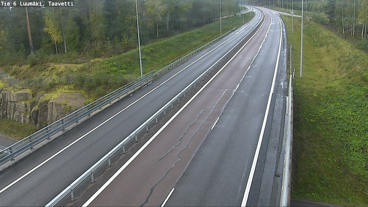 Weather Camera Image Road 6 Luumäki, Taavetti, Luumäki, Etelä-Karjala