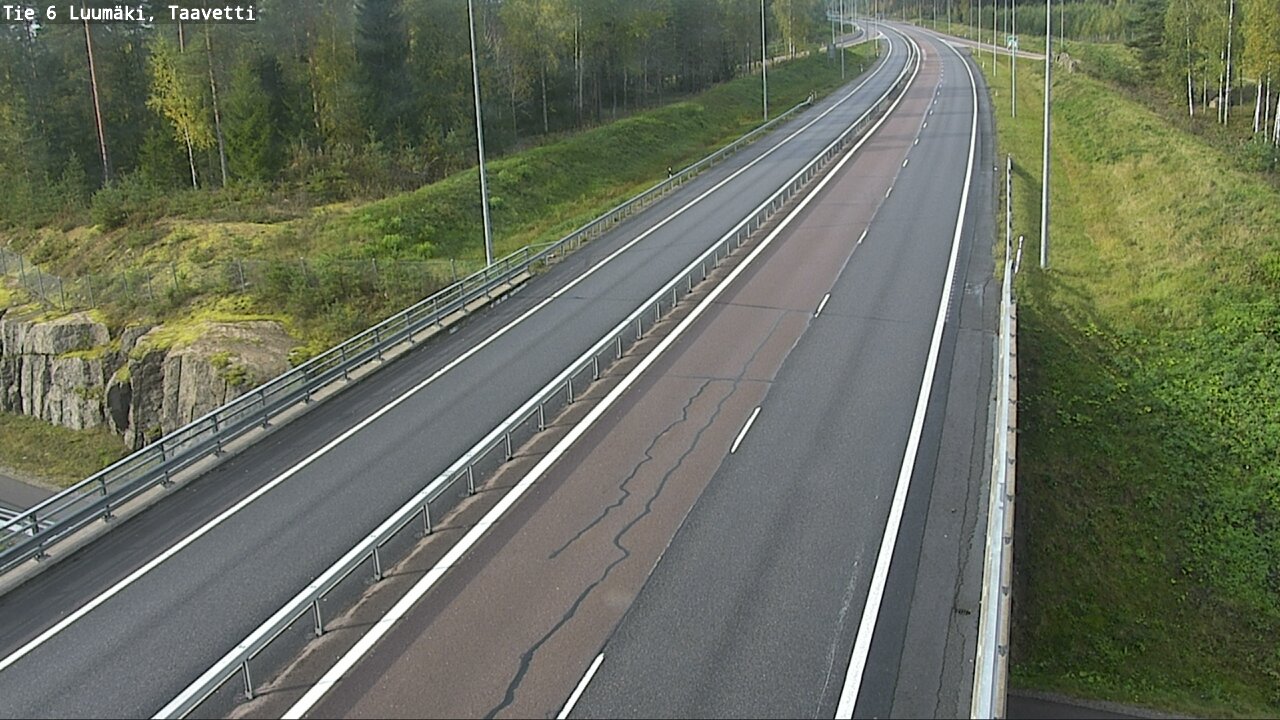 Weather Camera Image Road 6 Luumäki, Taavetti, Luumäki, Etelä-Karjala