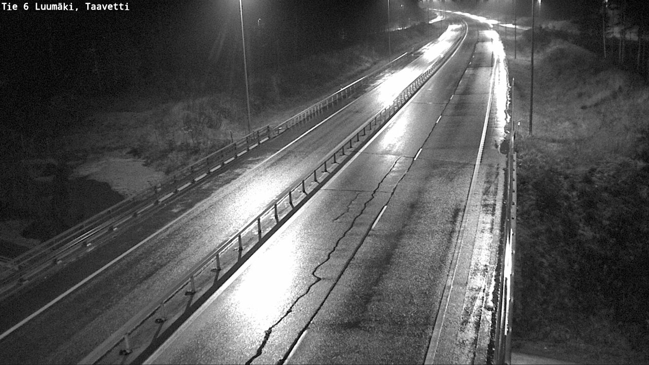 Weather Camera Image Väg 6 Luumäki, Taavetti, Luumäki, Etelä-Karjala