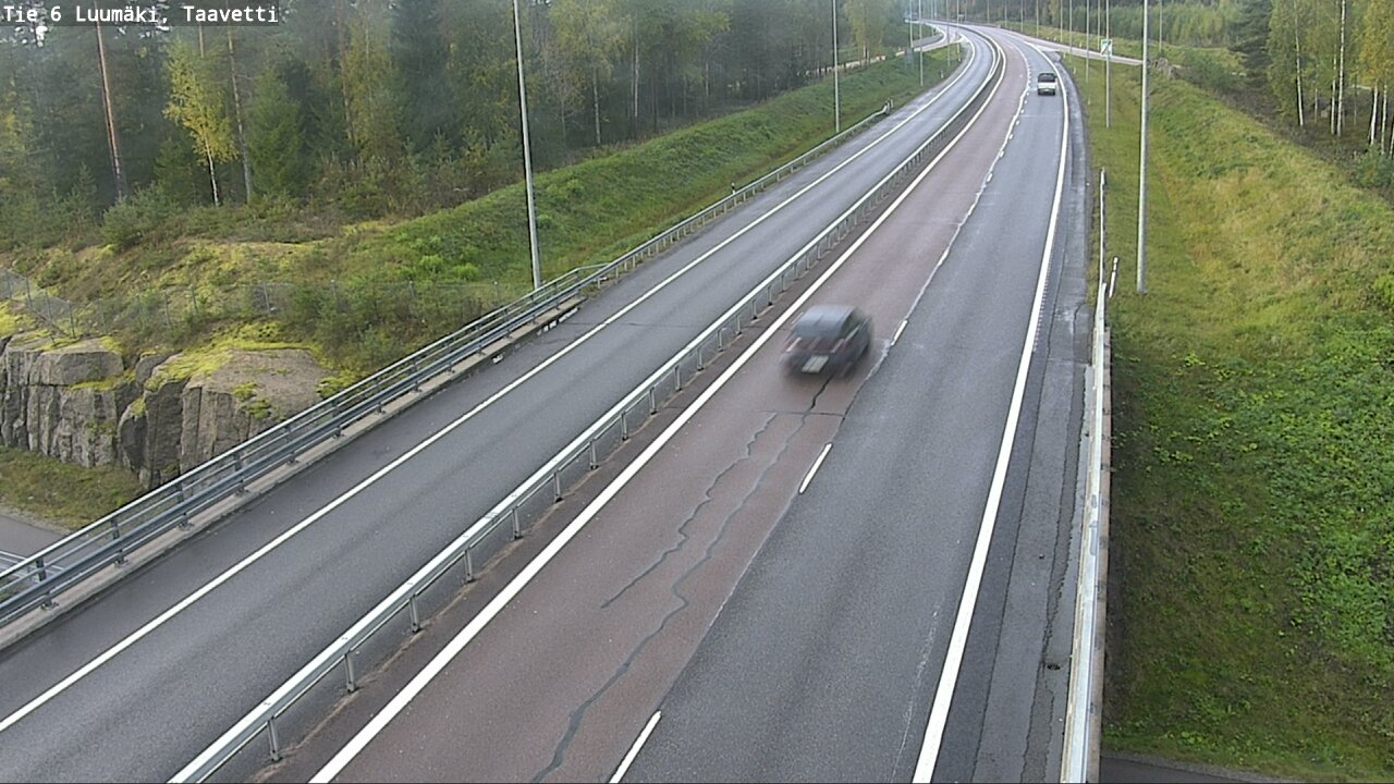 Weather Camera Image Road 6 Luumäki, Taavetti, Luumäki, Etelä-Karjala