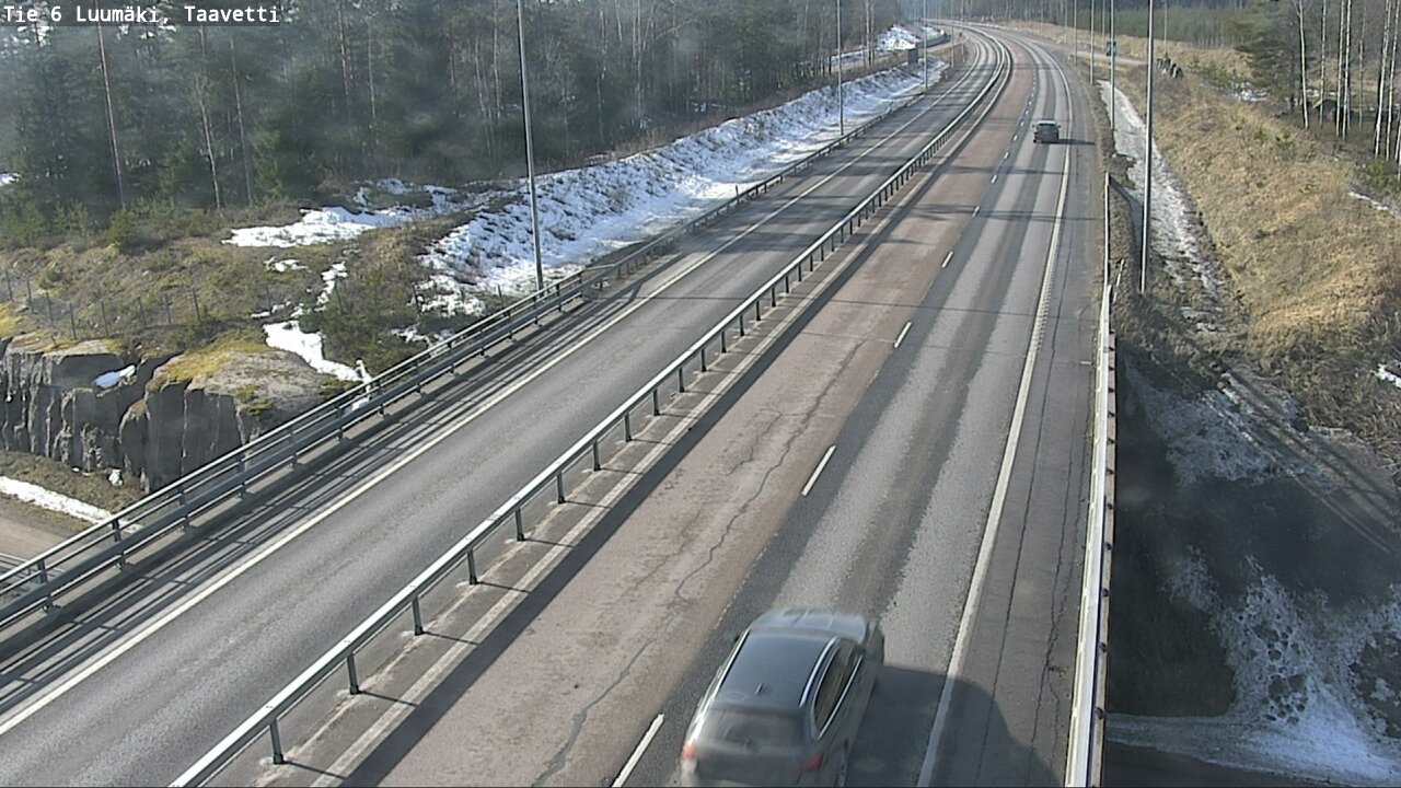 Weather Camera Image Road 6 Luumäki, Taavetti, Luumäki, Etelä-Karjala