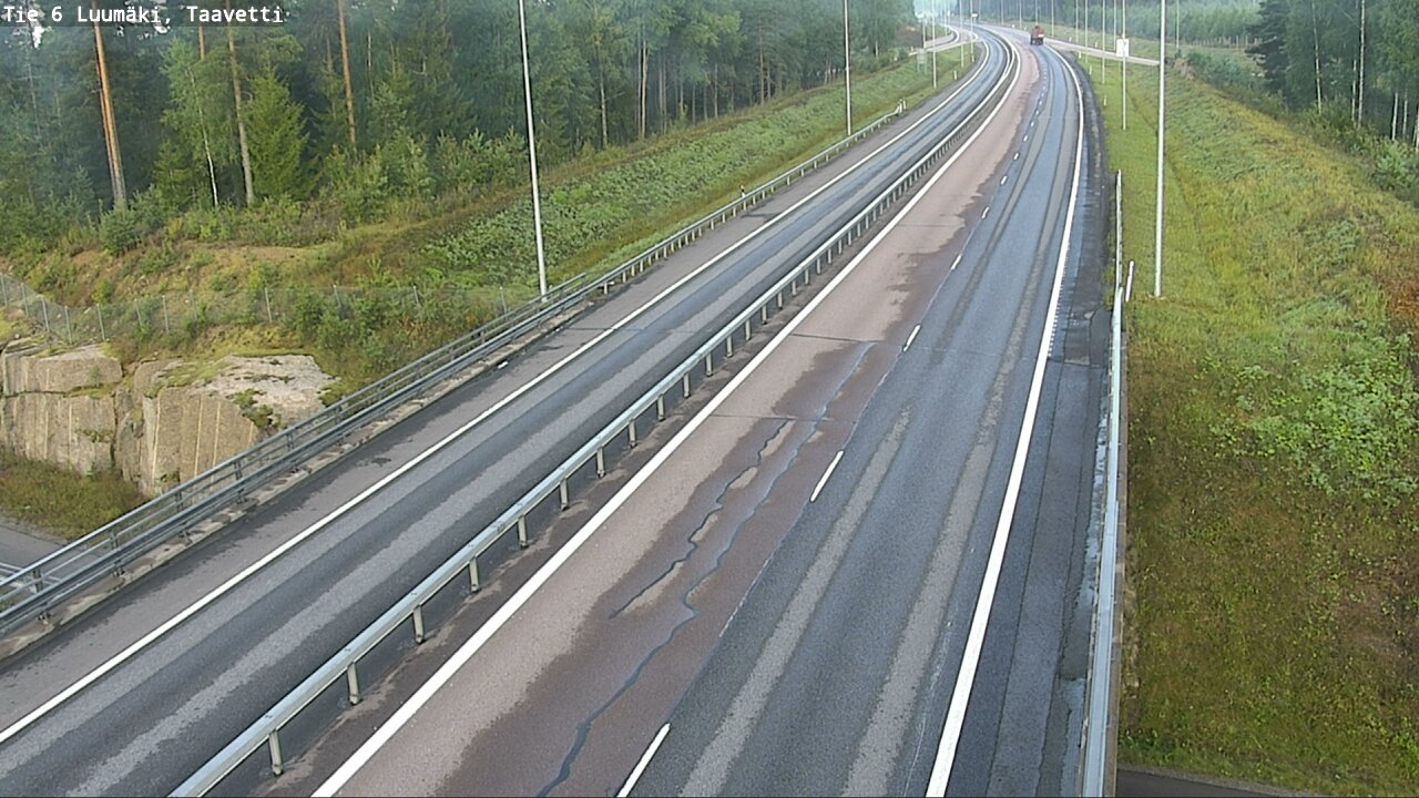 Weather Camera Image Road 6 Luumäki, Taavetti, Luumäki, Etelä-Karjala