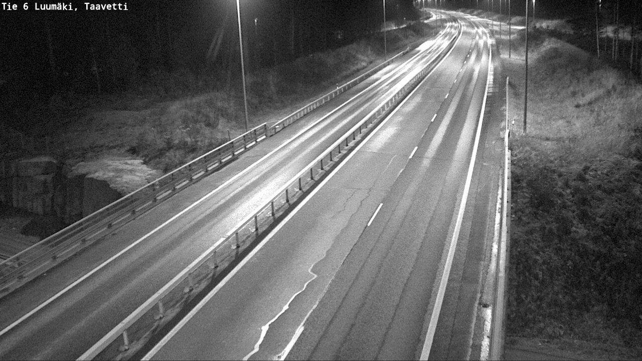 Weather Camera Image Väg 6 Luumäki, Taavetti, Luumäki, Etelä-Karjala