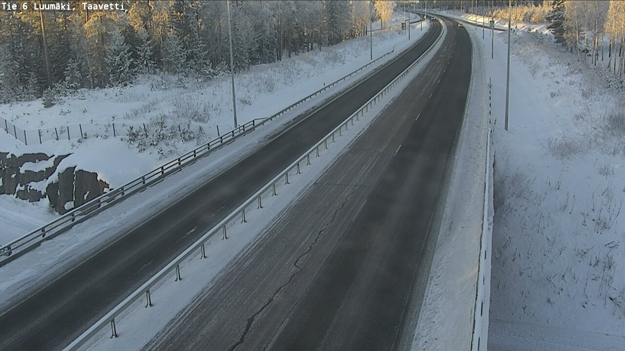 Weather Camera Image Road 6 Luumäki, Taavetti, Luumäki, Etelä-Karjala