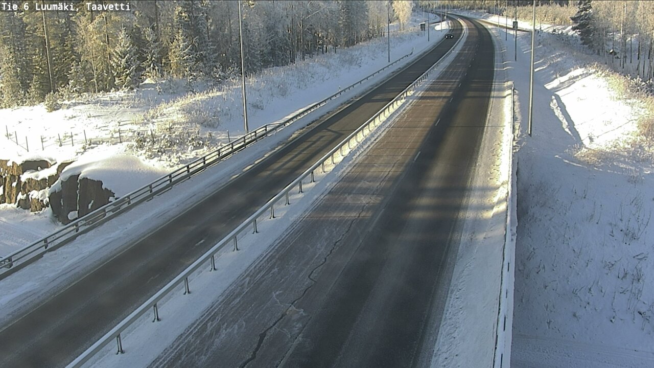 Weather Camera Image Road 6 Luumäki, Taavetti, Luumäki, Etelä-Karjala