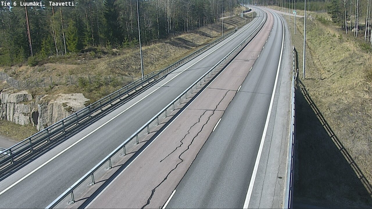 Kelikamerat Kuva Tie 6 Luumäki, Taavetti, Luumäki, Etelä-Karjala