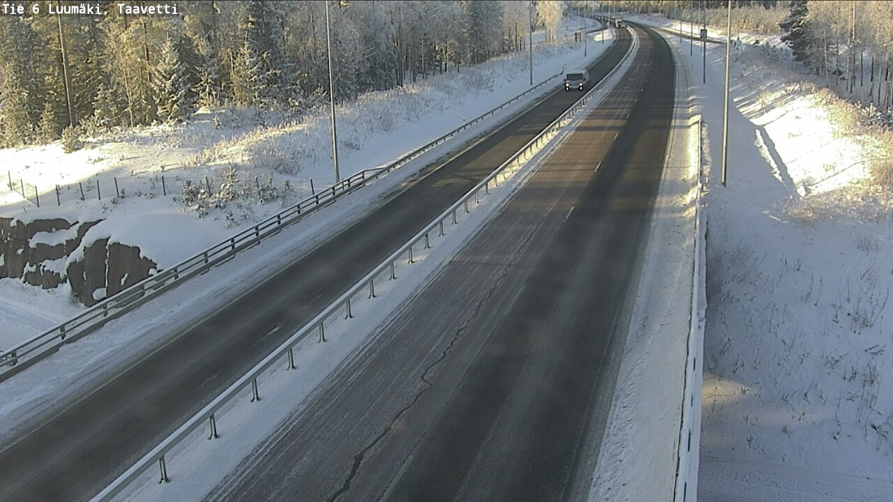 Weather Camera Image Road 6 Luumäki, Taavetti, Luumäki, Etelä-Karjala