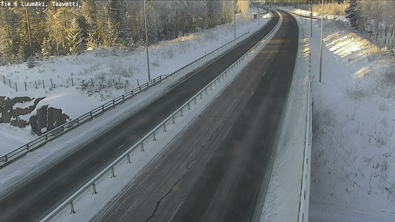 Weather Camera Image Road 6 Luumäki, Taavetti, Luumäki, Etelä-Karjala
