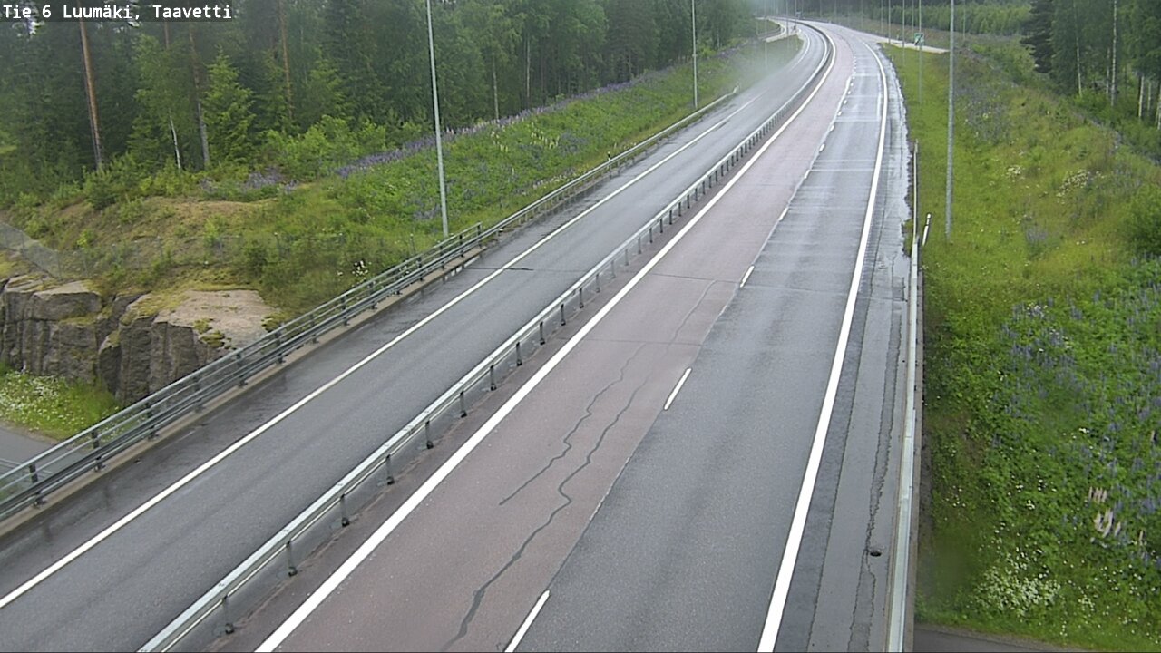 Kelikamerat Kuva Tie 6 Luumäki, Taavetti, Luumäki, Etelä-Karjala