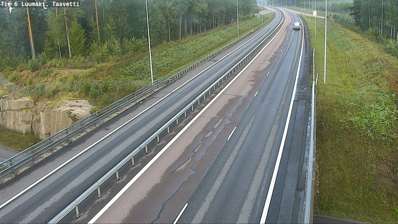 Weather Camera Image Road 6 Luumäki, Taavetti, Luumäki, Etelä-Karjala