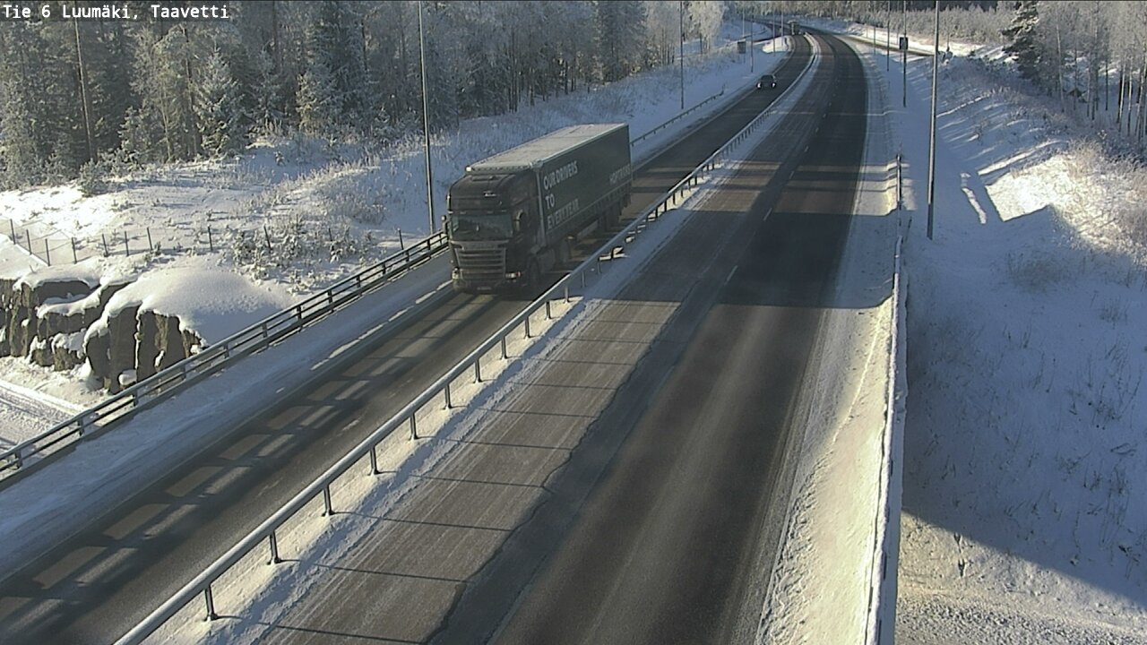 Weather Camera Image Road 6 Luumäki, Taavetti, Luumäki, Etelä-Karjala