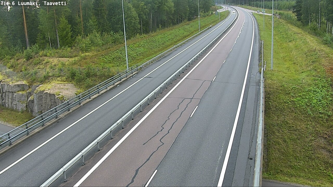 Kelikamerat Kuva Tie 6 Luumäki, Taavetti, Luumäki, Etelä-Karjala