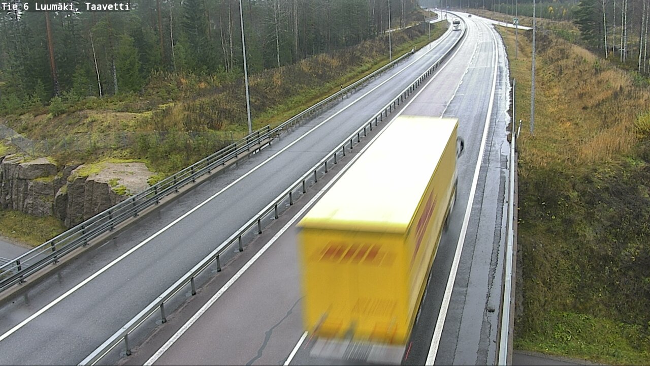 Weather Camera Image Road 6 Luumäki, Taavetti, Luumäki, Etelä-Karjala