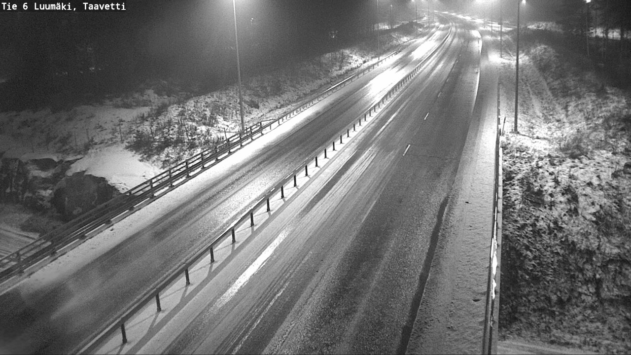 Weather Camera Image Road 6 Luumäki, Taavetti, Luumäki, Etelä-Karjala