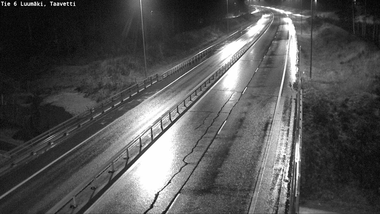 Weather Camera Image Väg 6 Luumäki, Taavetti, Luumäki, Etelä-Karjala