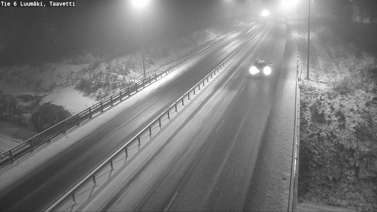 Weather Camera Image Road 6 Luumäki, Taavetti, Luumäki, Etelä-Karjala