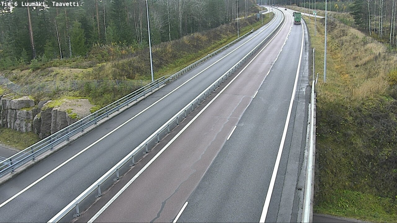 Kelikamerat Kuva Tie 6 Luumäki, Taavetti, Luumäki, Etelä-Karjala