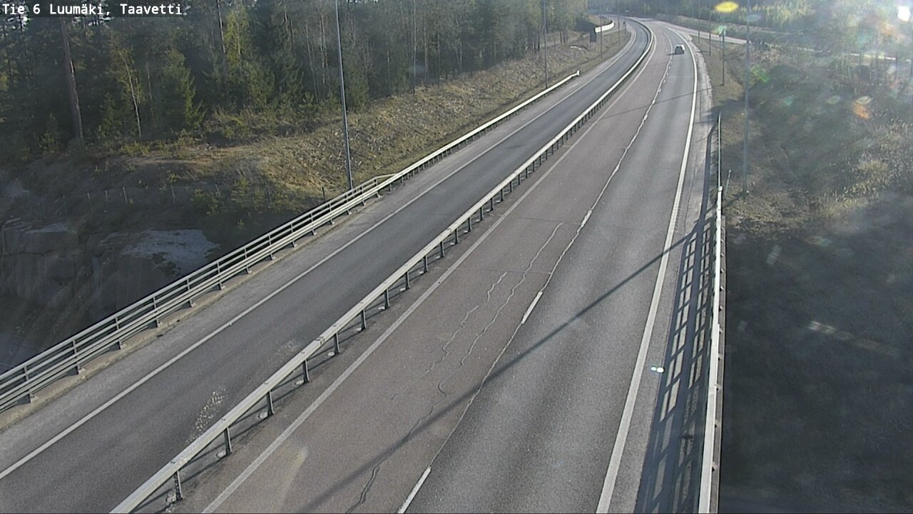 Kelikamerat Kuva Tie 6 Luumäki, Taavetti, Luumäki, Etelä-Karjala