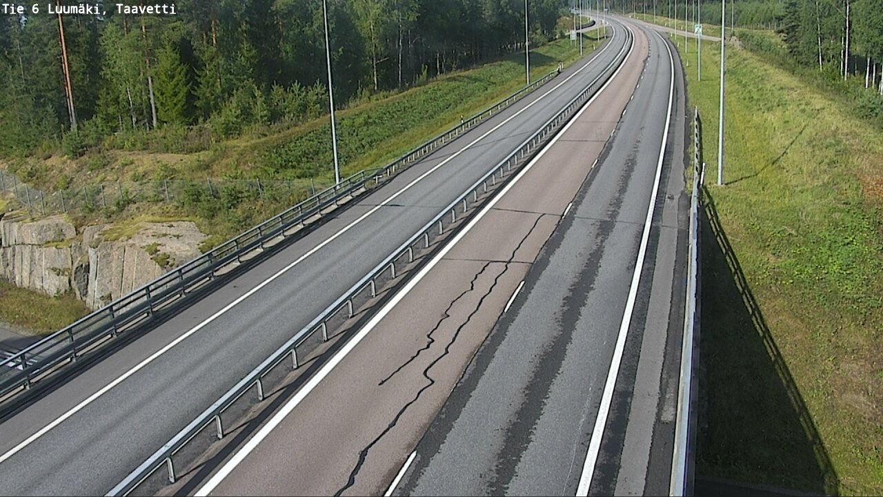 Kelikamerat Kuva Tie 6 Luumäki, Taavetti, Luumäki, Etelä-Karjala