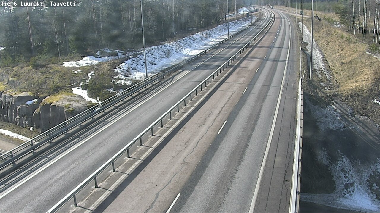 Weather Camera Image Road 6 Luumäki, Taavetti, Luumäki, Etelä-Karjala