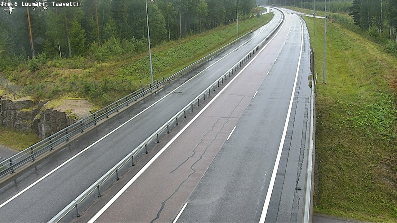 Kelikamerat Kuva Tie 6 Luumäki, Taavetti, Luumäki, Etelä-Karjala