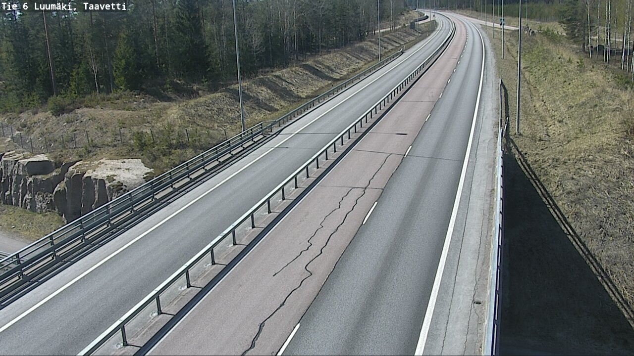 Kelikamerat Kuva Tie 6 Luumäki, Taavetti, Luumäki, Etelä-Karjala