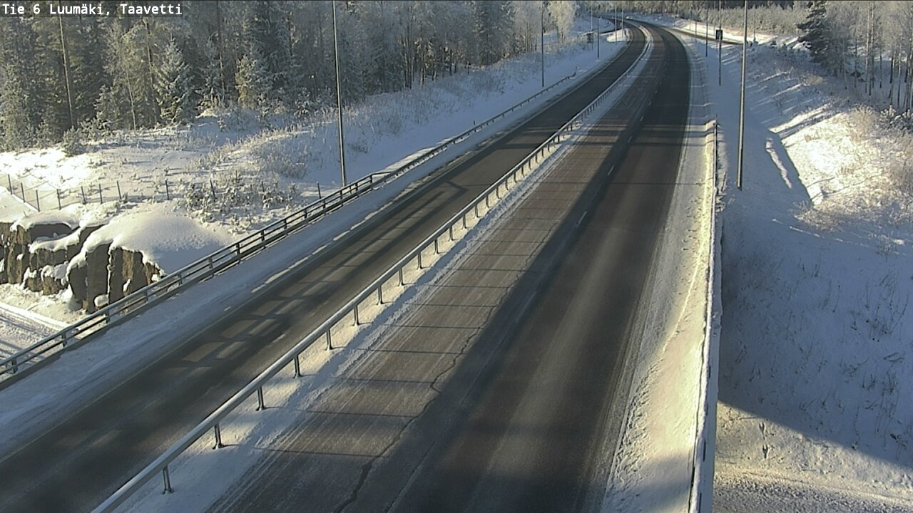 Weather Camera Image Road 6 Luumäki, Taavetti, Luumäki, Etelä-Karjala
