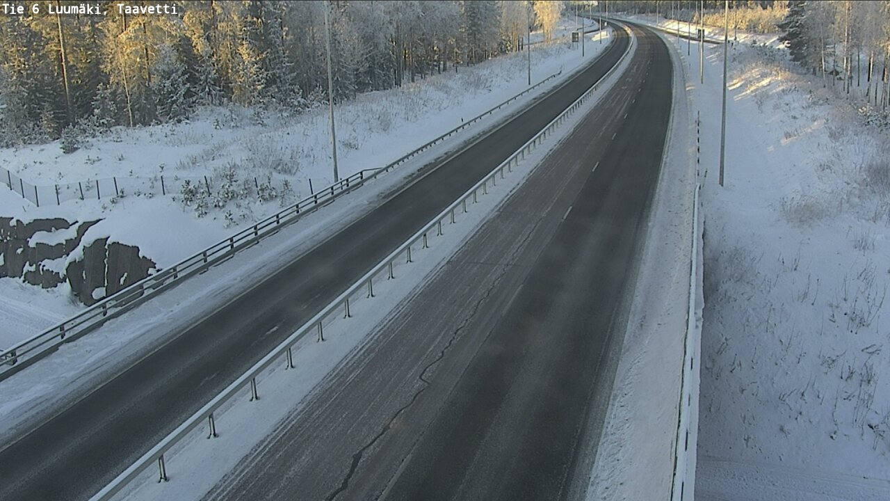 Weather Camera Image Road 6 Luumäki, Taavetti, Luumäki, Etelä-Karjala