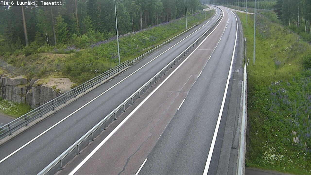 Kelikamerat Kuva Tie 6 Luumäki, Taavetti, Luumäki, Etelä-Karjala