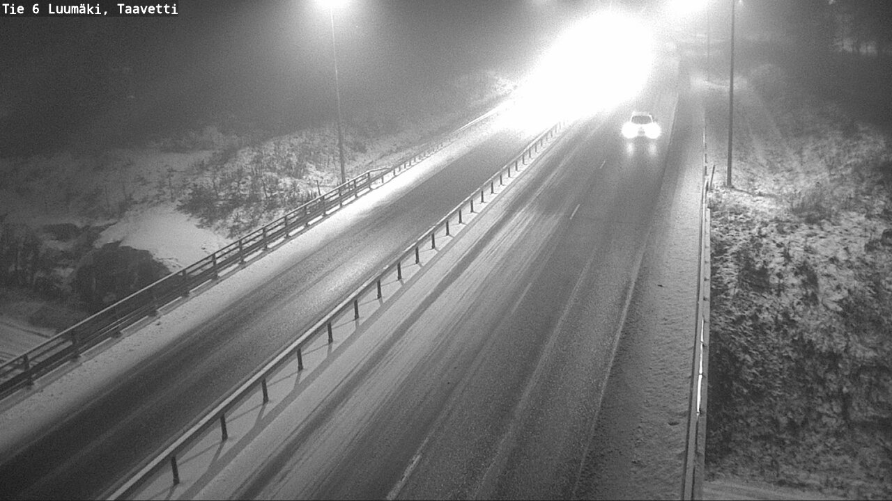 Weather Camera Image Road 6 Luumäki, Taavetti, Luumäki, Etelä-Karjala