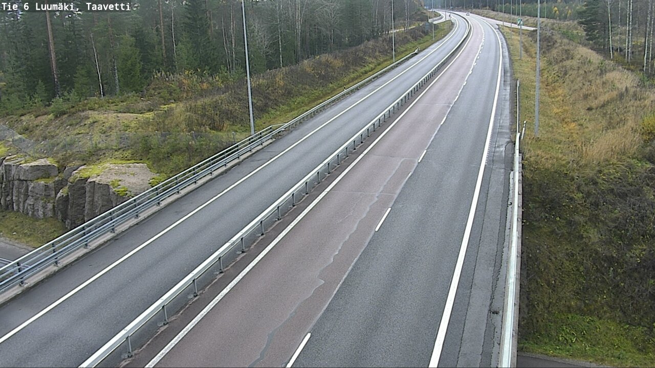 Kelikamerat Kuva Tie 6 Luumäki, Taavetti, Luumäki, Etelä-Karjala