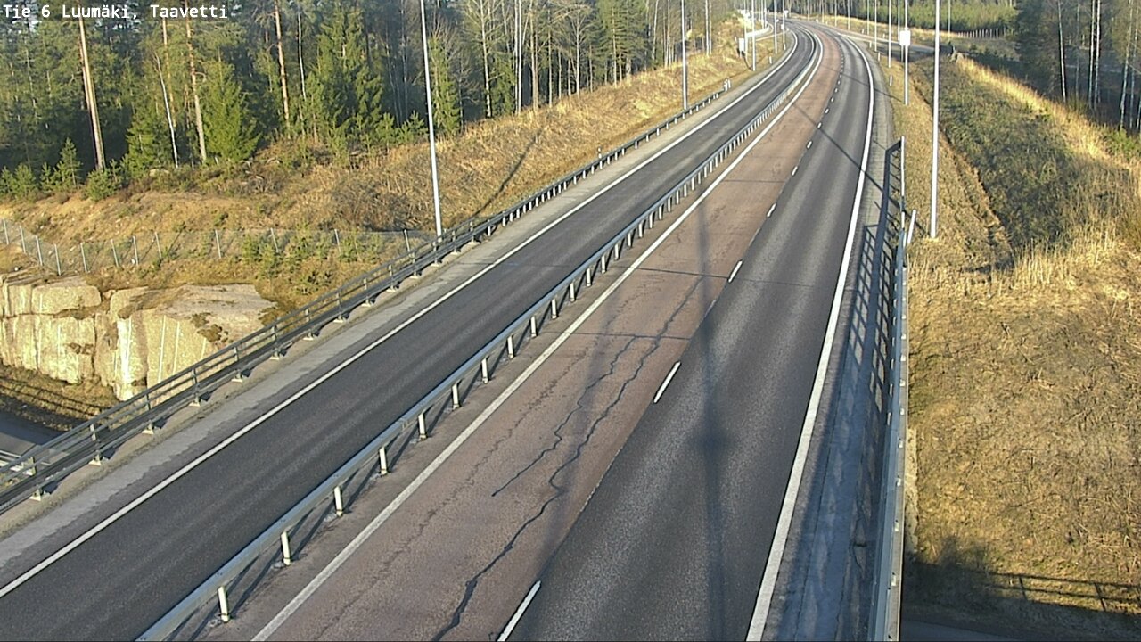 Kelikamerat Kuva Tie 6 Luumäki, Taavetti, Luumäki, Etelä-Karjala