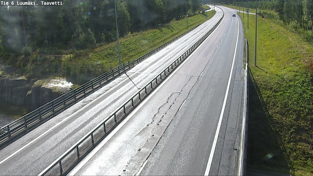 Kelikamerat Kuva Tie 6 Luumäki, Taavetti, Luumäki, Etelä-Karjala