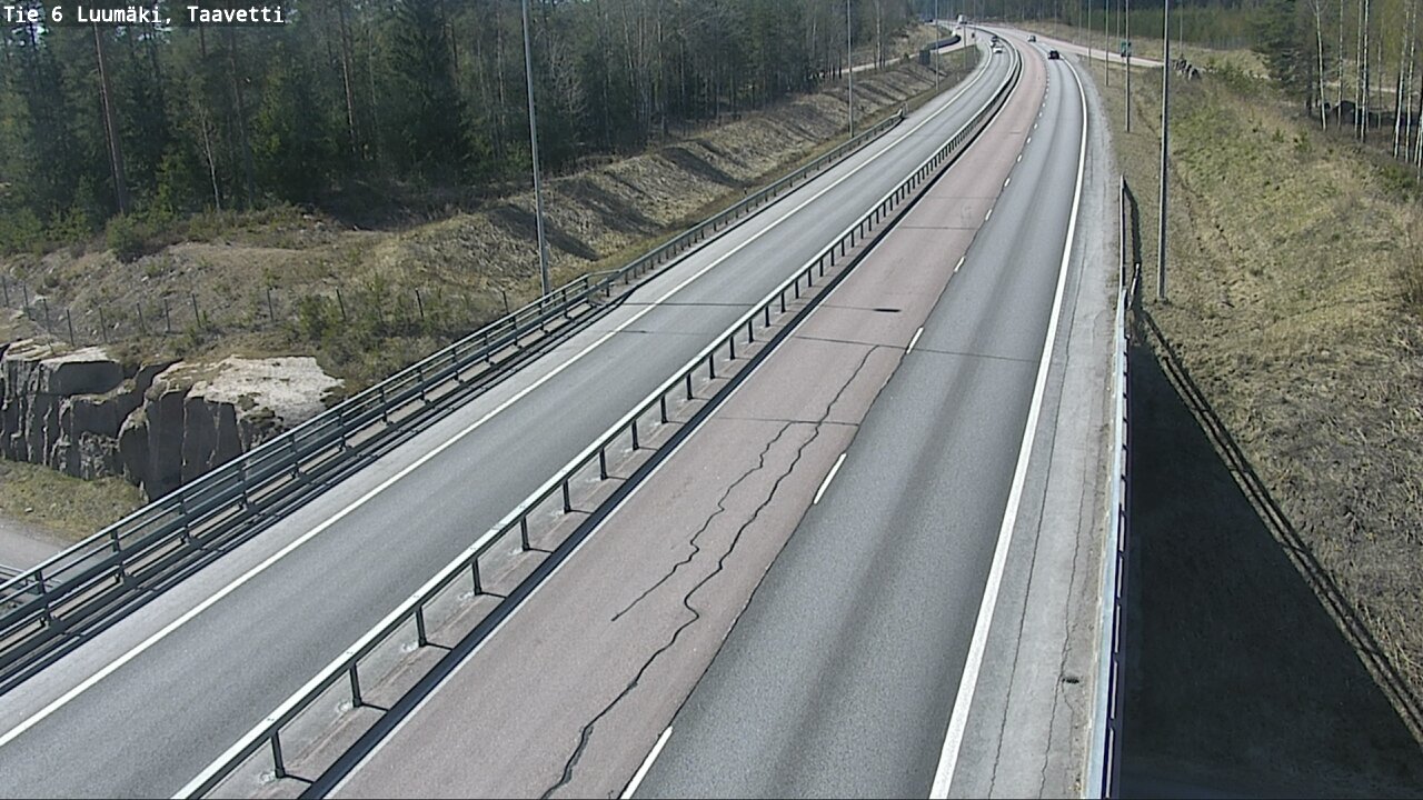 Kelikamerat Kuva Tie 6 Luumäki, Taavetti, Luumäki, Etelä-Karjala