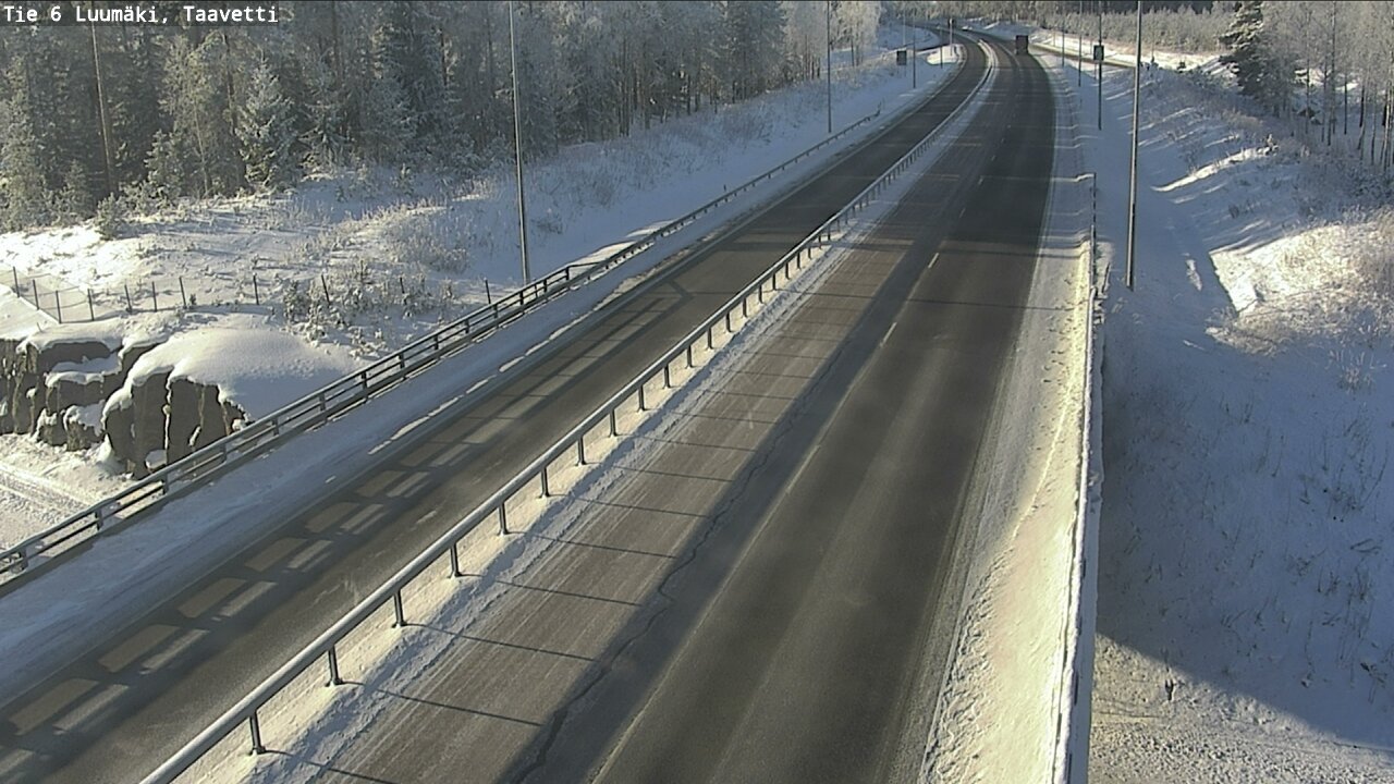 Weather Camera Image Road 6 Luumäki, Taavetti, Luumäki, Etelä-Karjala