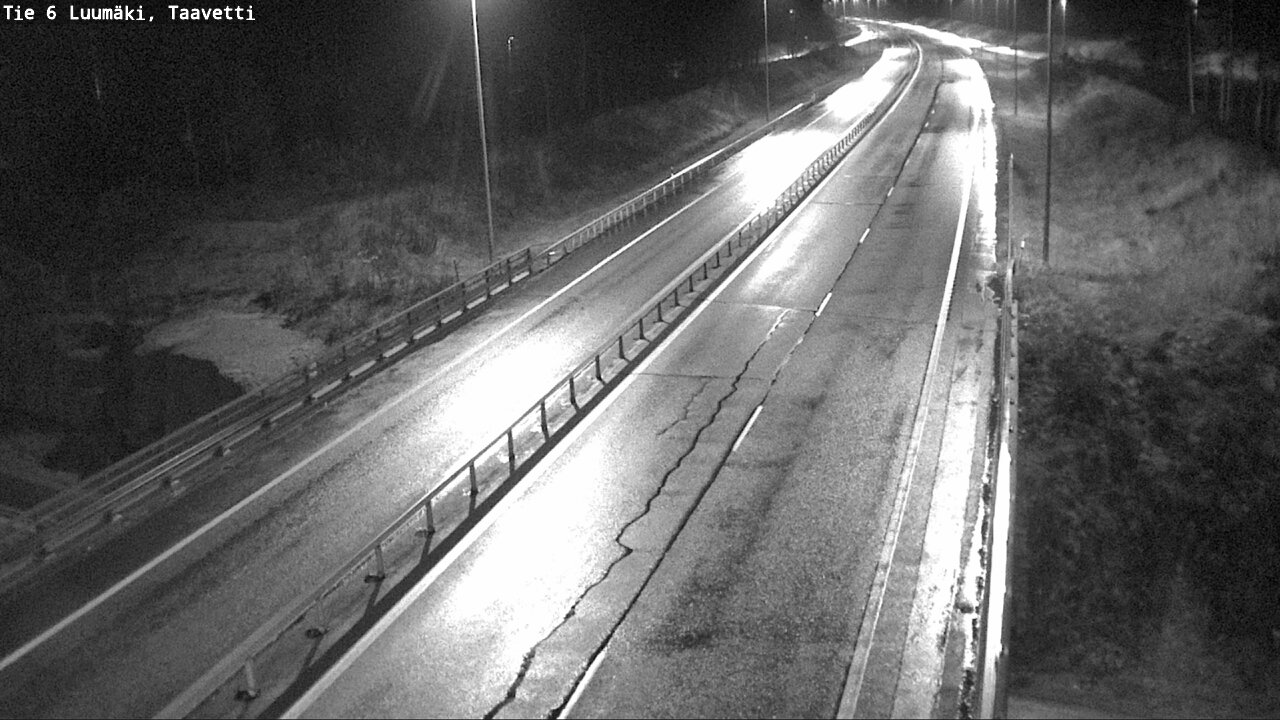 Weather Camera Image Väg 6 Luumäki, Taavetti, Luumäki, Etelä-Karjala