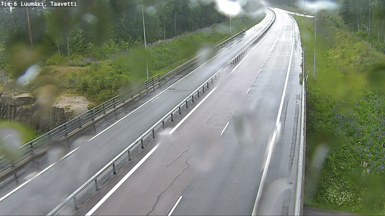 Weather Camera Image Road 6 Luumäki, Taavetti, Luumäki, Etelä-Karjala
