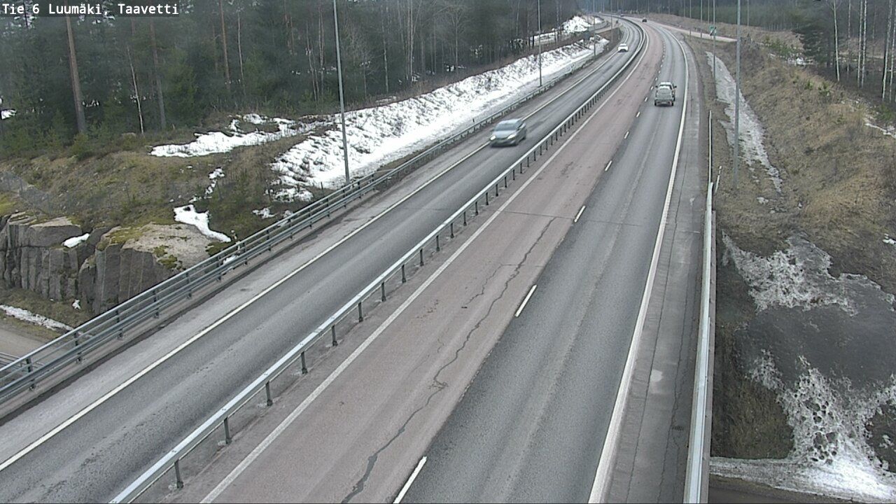 Weather Camera Image Road 6 Luumäki, Taavetti, Luumäki, Etelä-Karjala