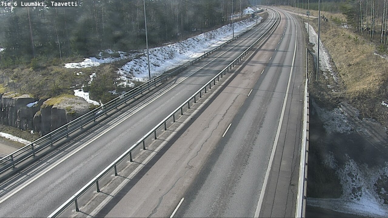 Weather Camera Image Road 6 Luumäki, Taavetti, Luumäki, Etelä-Karjala