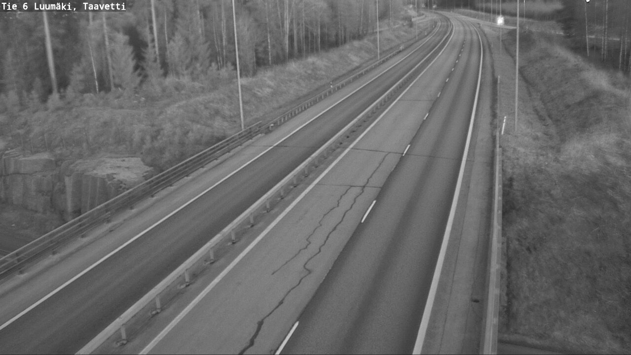Weather Camera Image Road 6 Luumäki, Taavetti, Luumäki, Etelä-Karjala