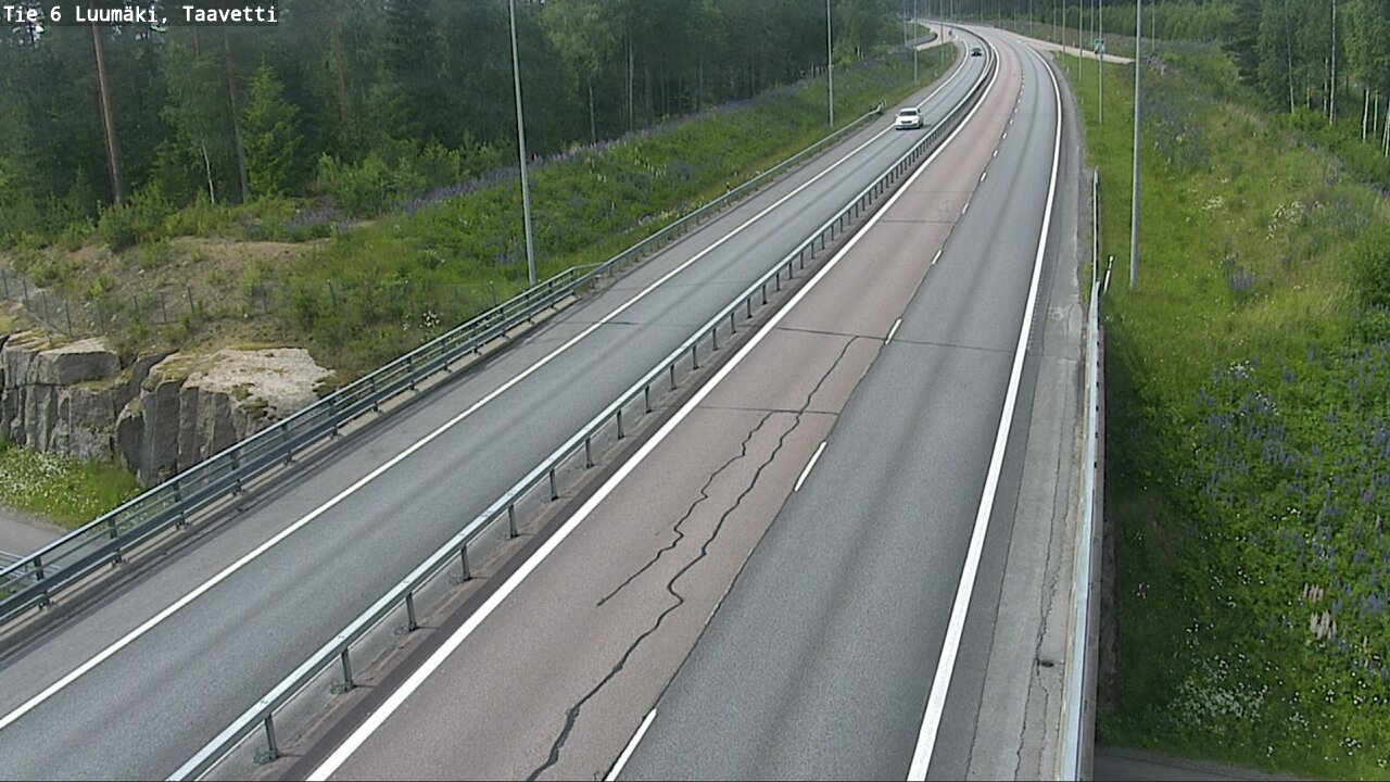 Kelikamerat Kuva Tie 6 Luumäki, Taavetti, Luumäki, Etelä-Karjala