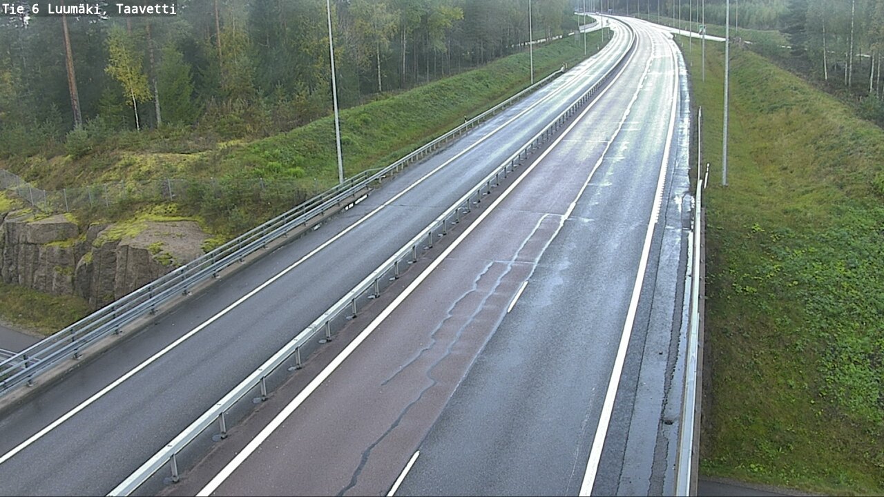 Weather Camera Image Väg 6 Luumäki, Taavetti, Luumäki, Etelä-Karjala