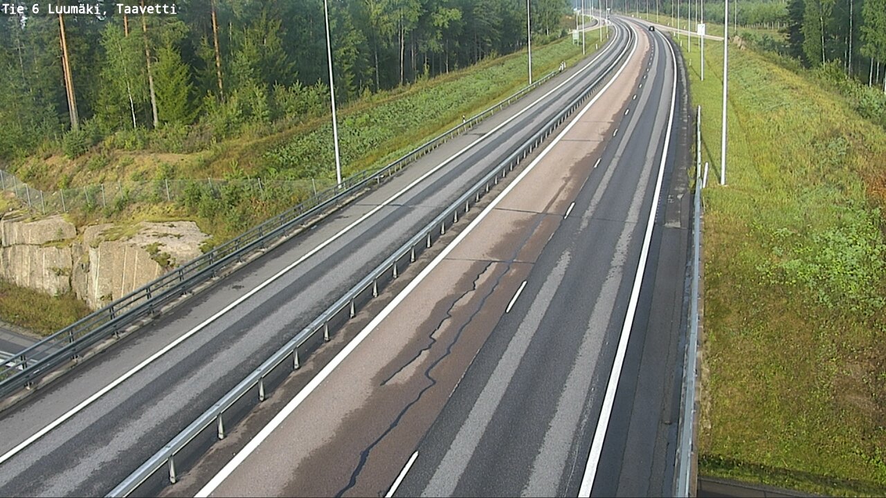 Weather Camera Image Road 6 Luumäki, Taavetti, Luumäki, Etelä-Karjala