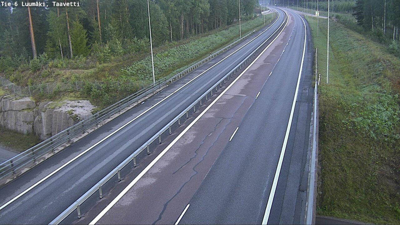 Kelikamerat Kuva Tie 6 Luumäki, Taavetti, Luumäki, Etelä-Karjala