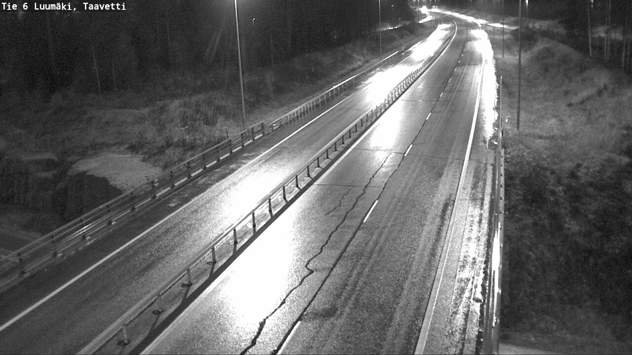 Weather Camera Image Väg 6 Luumäki, Taavetti, Luumäki, Etelä-Karjala