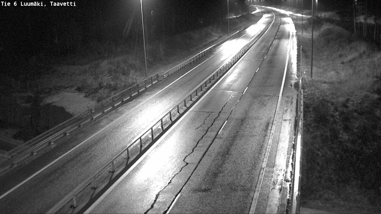 Weather Camera Image Väg 6 Luumäki, Taavetti, Luumäki, Etelä-Karjala